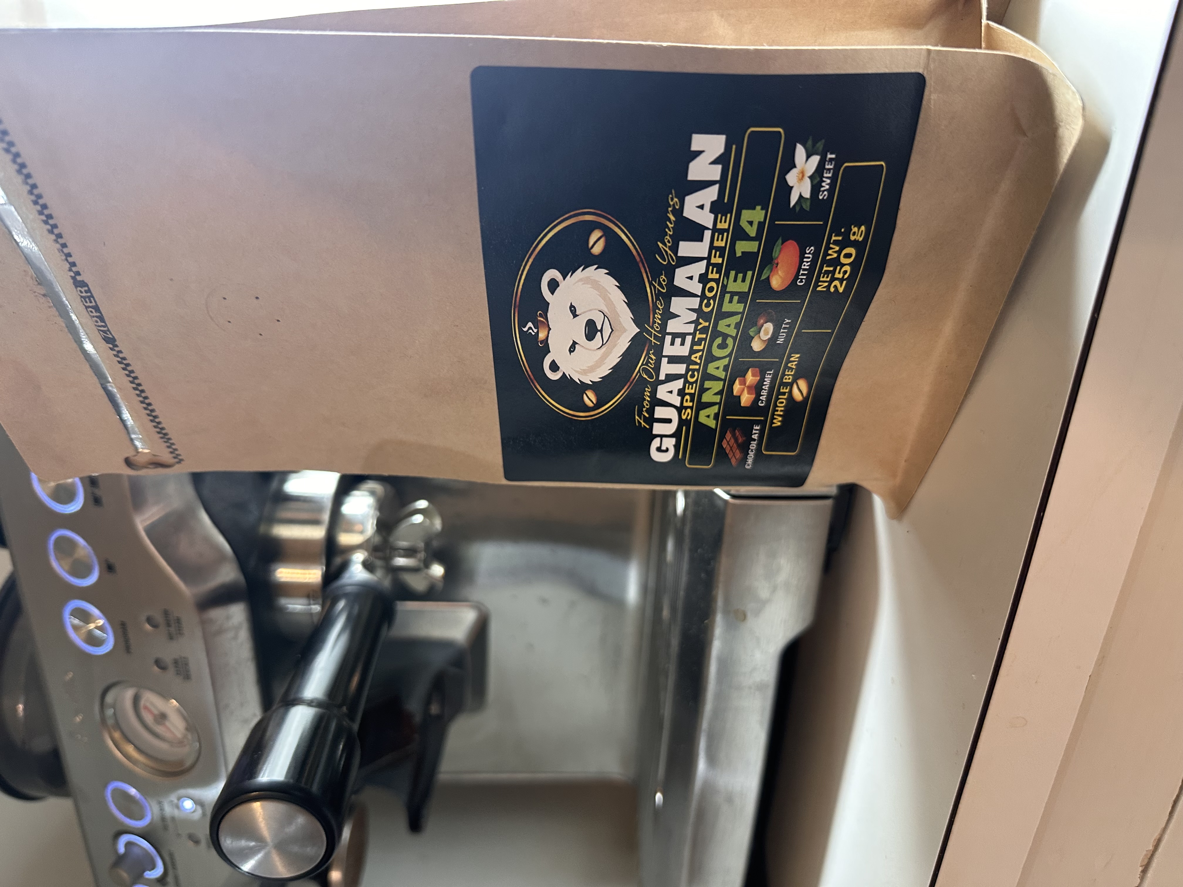 Coffee Bear GT ANACAFÉ 14 coffee bag